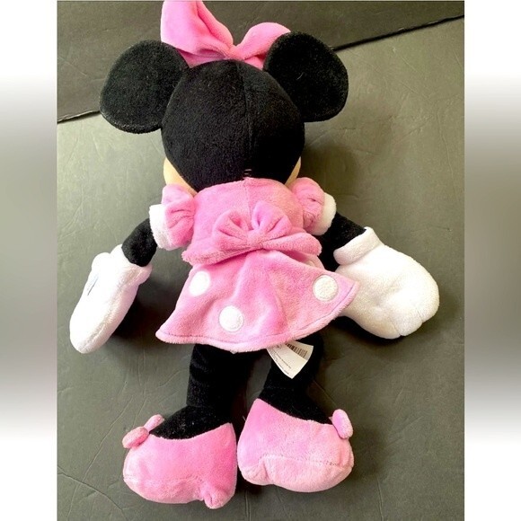 Disney Parks Minnie Mouse 16" Pink Polka Plush Animal Toy By Just Play LLC - Picture 11 of 11